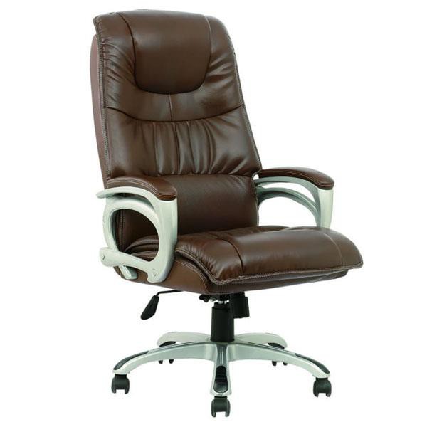 Y-2752 Ghế nâng cao cấp lưng cao bằng thép màu nâu có thể điều chỉnh độ cao